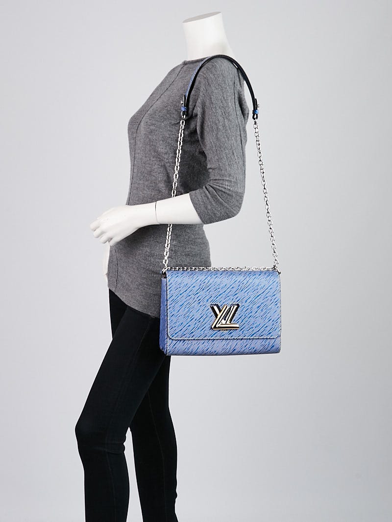 Louis Vuitton Denim Light EPI Leather Twist GM Bag
