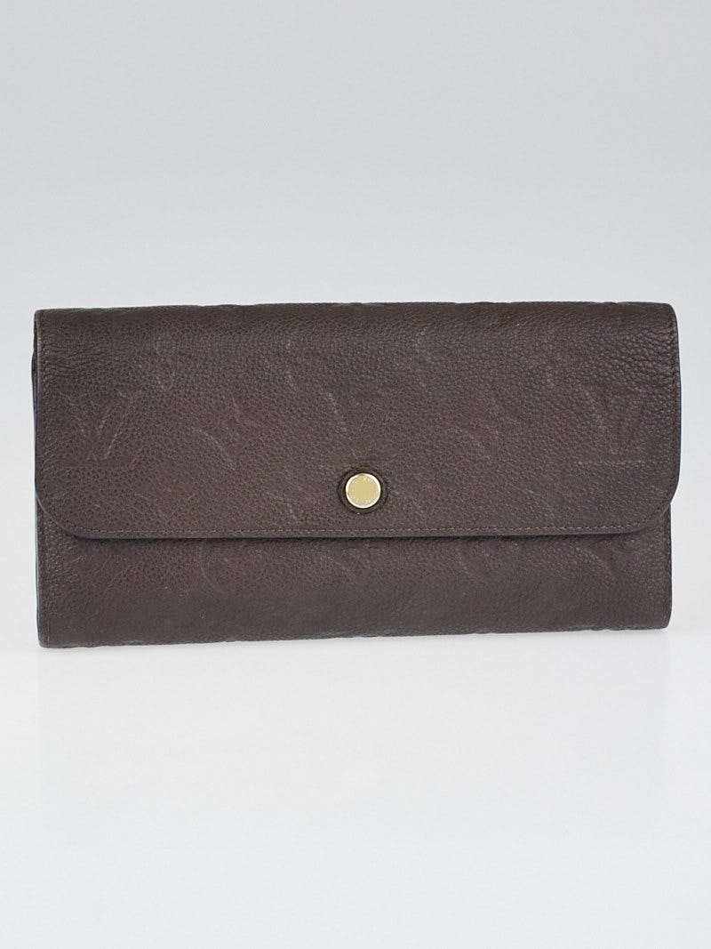 Louis Vuitton Terre Empreinte Leather Virtuose Wallet - Yoogi's Closet