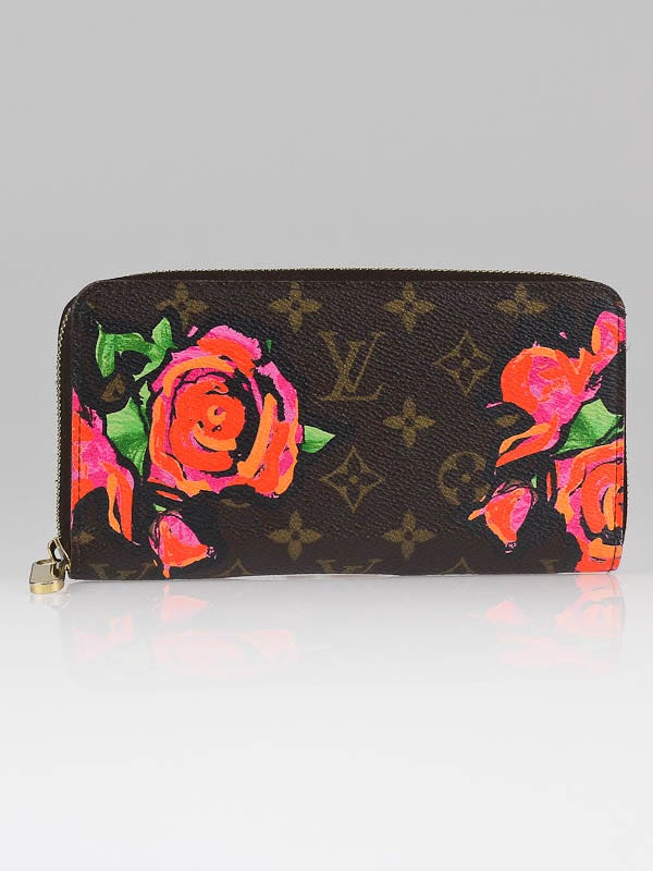 Louis Vuitton Limited Edition Stephen Sprouse Roses Zippy Wallet