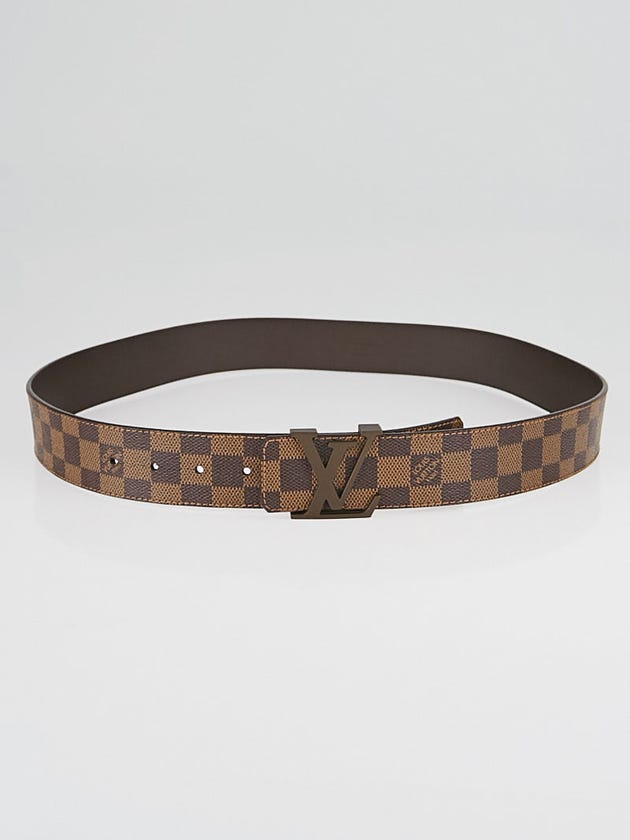 Louis Vuitton Damier Canvas LV Initiales Belt Size 95/38