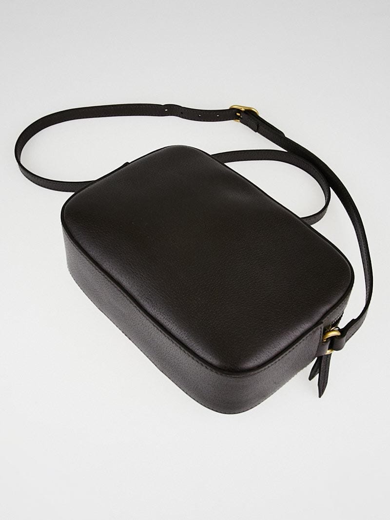 Gucci Leather Webby Bee Crossbody Bag - Brown Crossbody Bags, Handbags -  GUC1120242