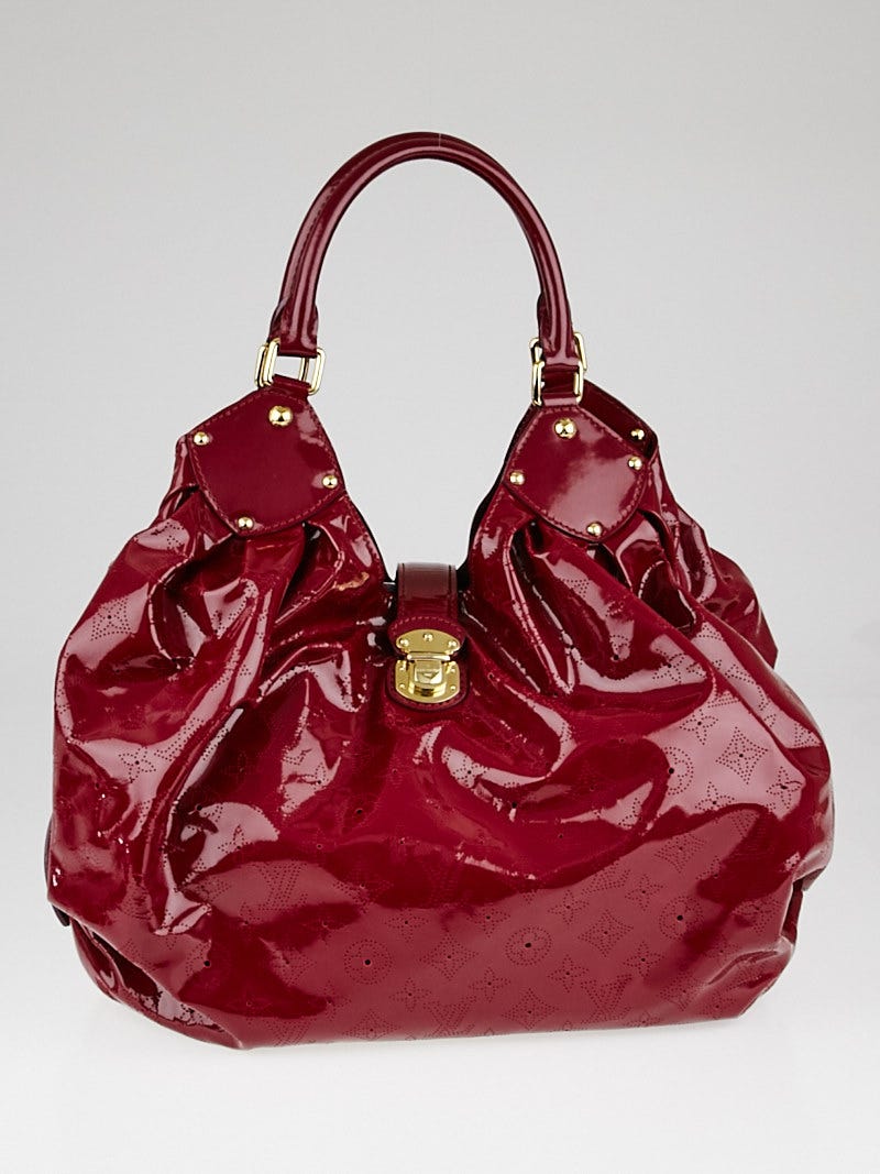 Louis Vuitton Limited Edition Cerise Patent Leather Surya XL Bag - Yoogi's  Closet
