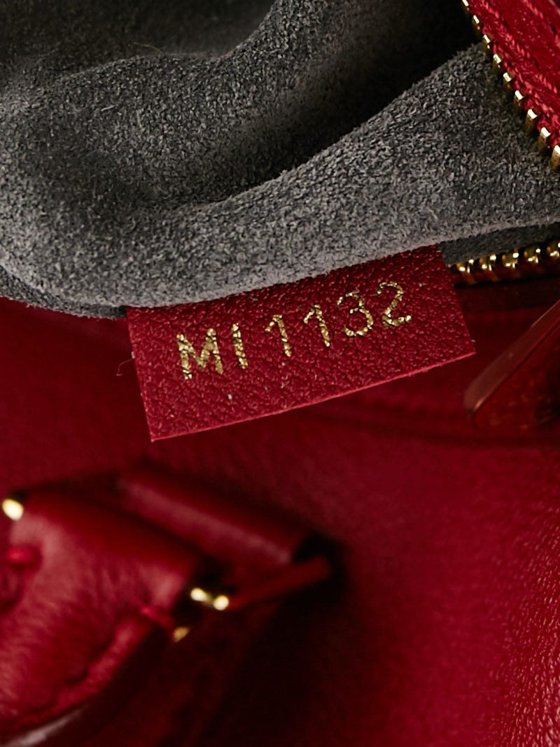 Louis Vuitton SC Bag PM Handbag Calfskin Cherry M94341 Sofia