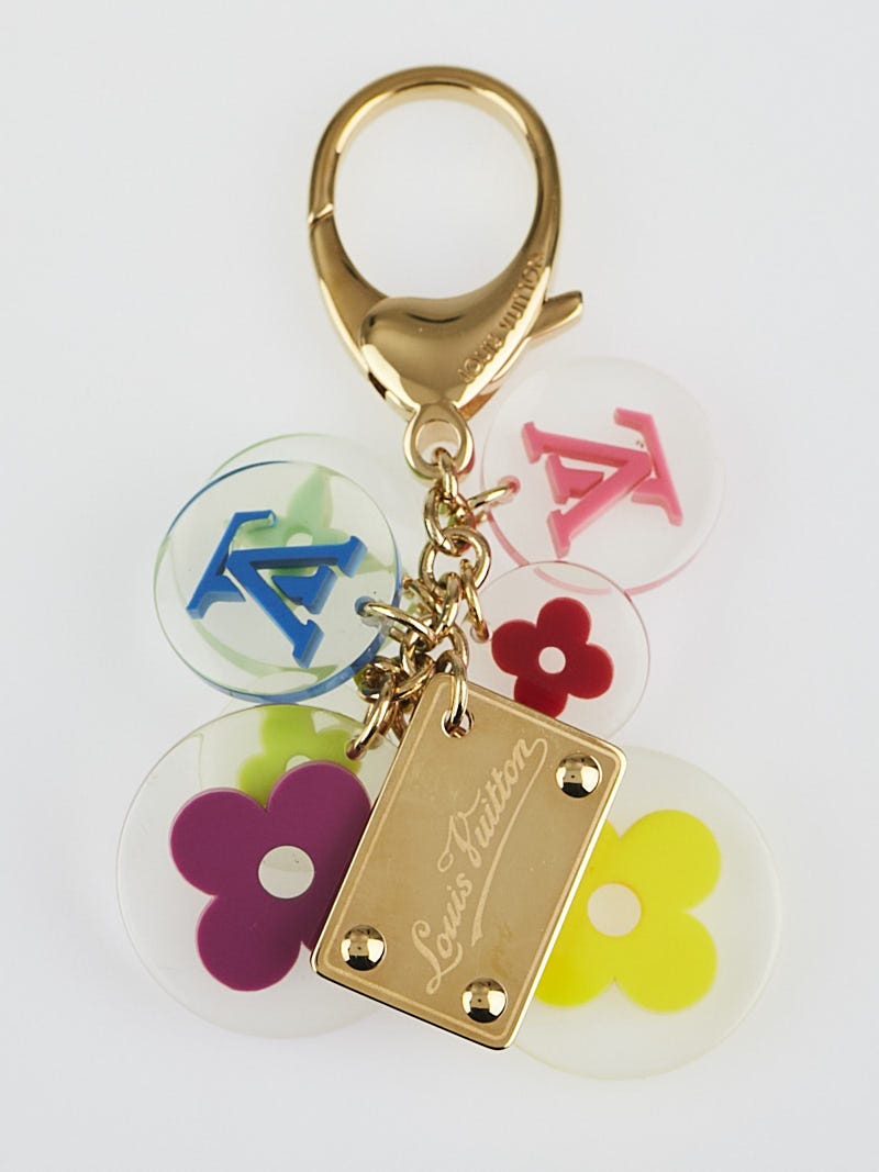 Louis Vuitton Multicolor Resin Candy Key Holder/Bag Charm - Yoogi's Closet