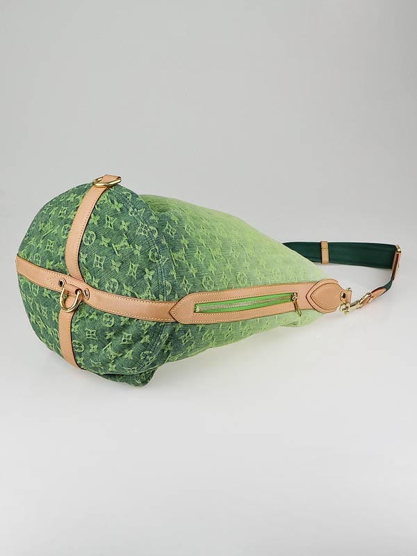 Louis Vuitton Monogram Denim Sunburst PM - Green Shoulder Bags