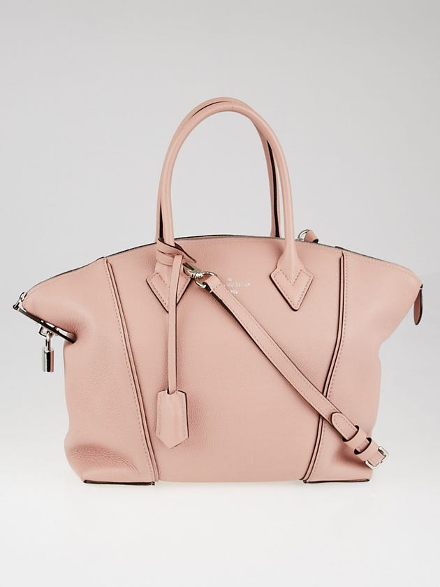 Louis Vuitton Magnolia Veau Cachemire Calfskin Leather Soft Lockit PM Bag