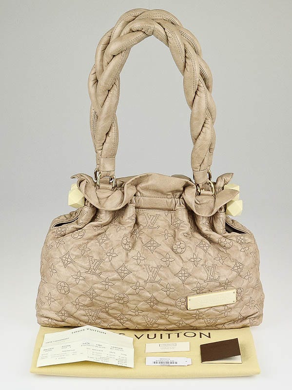 LIMITED EDITION - LV Beige Ecru Leather Olympe Stratus PM_Louis