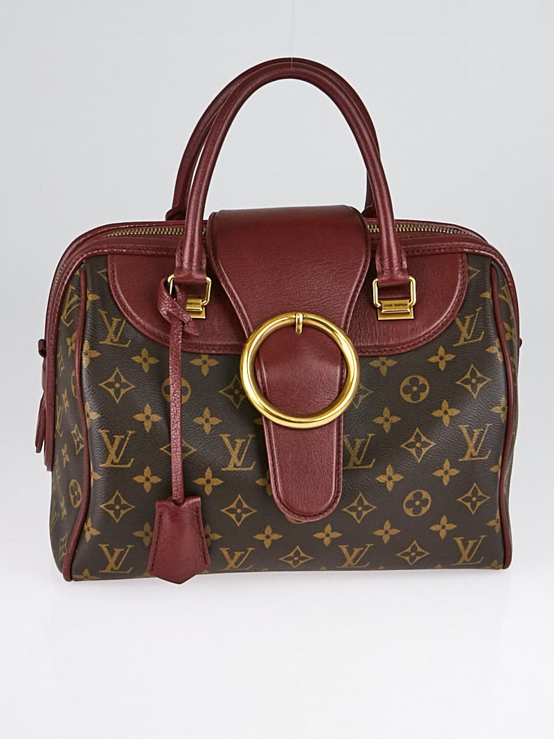 Louis Vuitton Limited Edition Bordeaux Monogram Canvas Golden