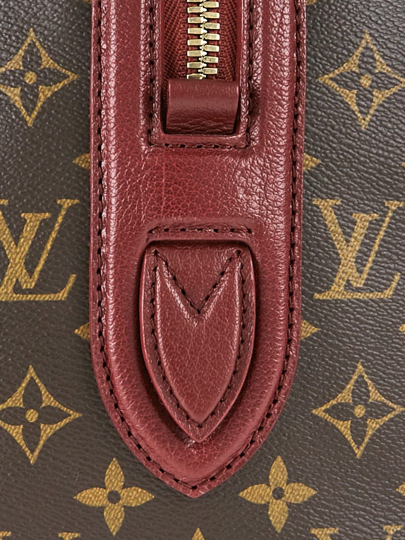 Louis Vuitton Speedy Limited Edition Bordeaux Monogram Golden Arrow  12lz0129 Brown Coated Canvas Satchel, Louis Vuitton