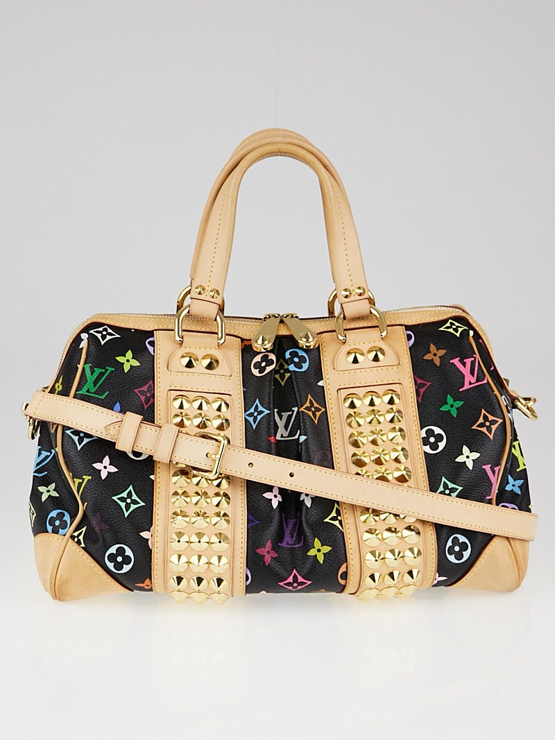 Louis Vuitton Courtney Monogram Multicolor MM Black Handbag BRAND NEW!  GORGEOUS!