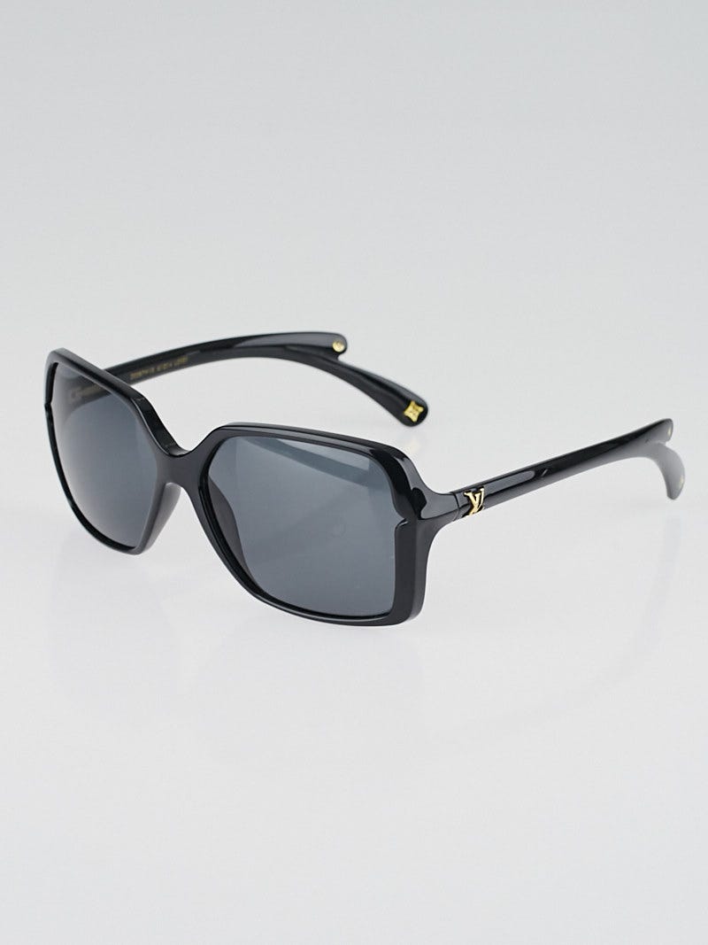 Louis Vuitton Twister Rectangular Sunglasses Acetate Black 1873491