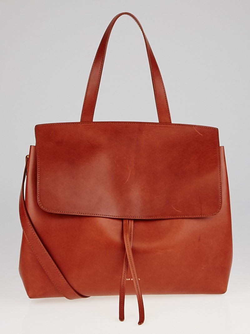 Mansur Gavriel Brandy Vegetable Tanned Leather Lady Bag