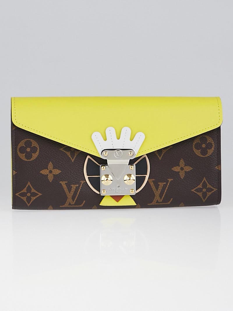 Louis Vuitton Limited Edition Juane Tribal Mask Sarah Wallet