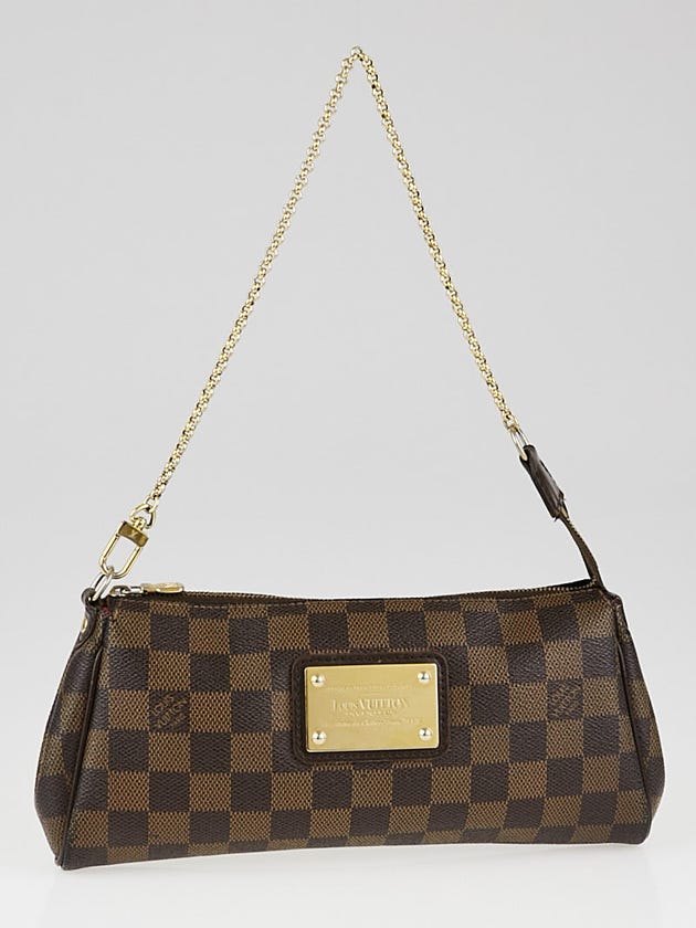 Louis Vuitton Damier Canvas Eva Clutch Bag