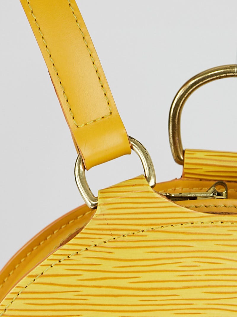 Louis Vuitton Yellow Tassil Epi Leather Mabillon Backpack Bag - Yoogi's  Closet