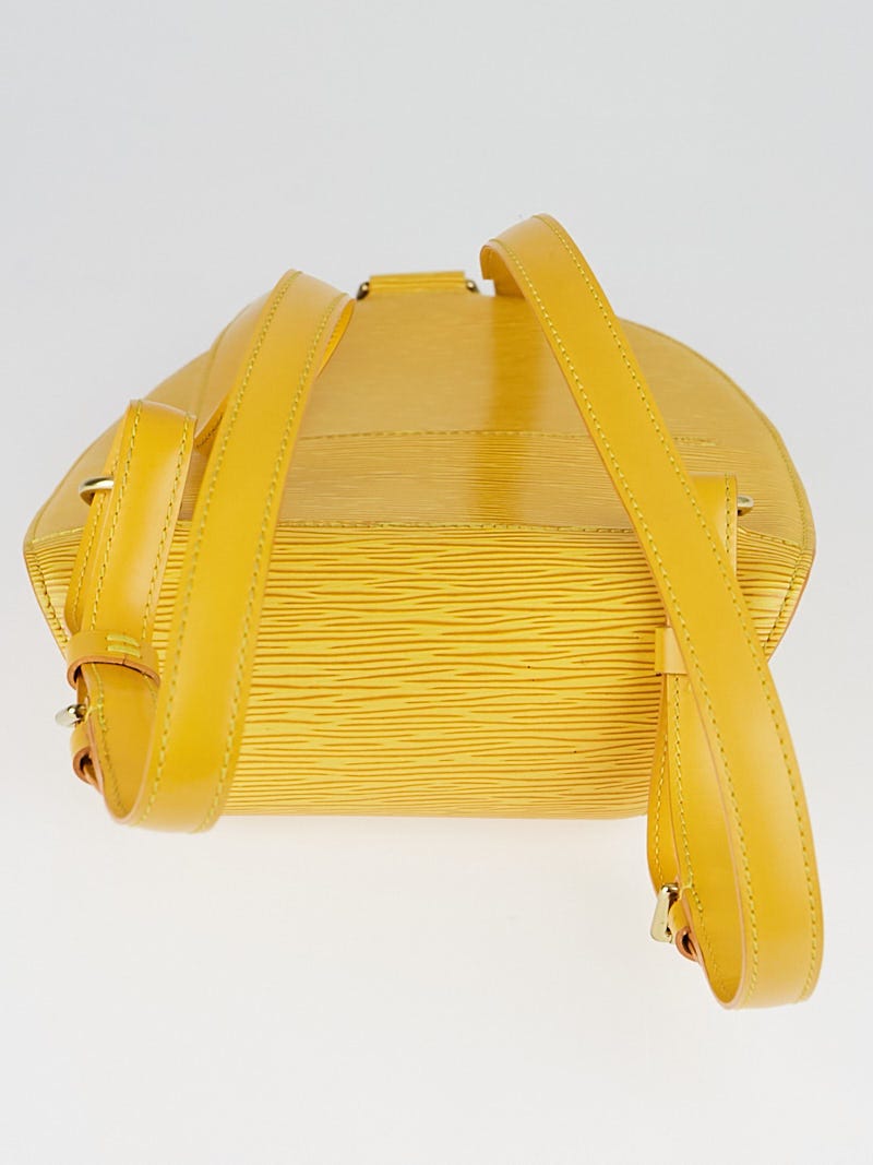 Louis Vuitton Yellow Epi Leather Mabillon Backpack Bag - Yoogi's
