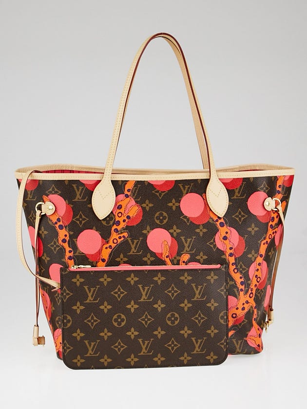 Louis Vuitton Limited Edition Grenade Monogram Ramages Neverfull MM Bag
