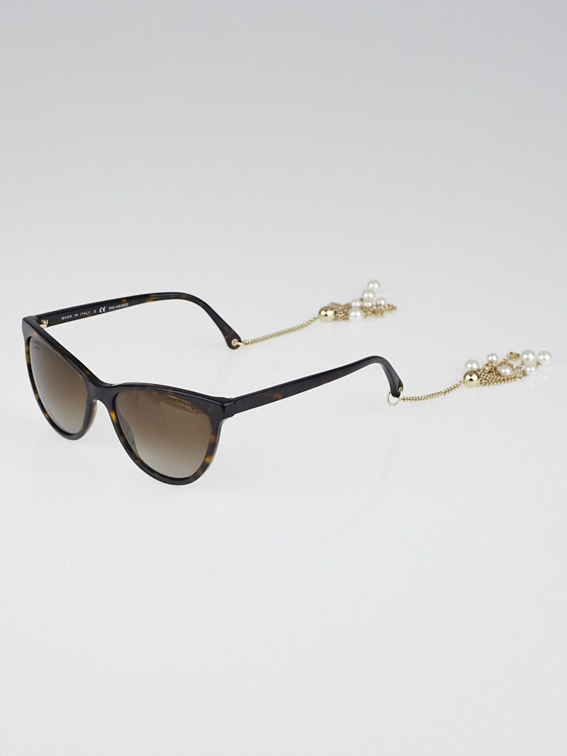 Chanel - Cat Eye Eyeglasses - Dark Tortoise Beige - Chanel Eyewear
