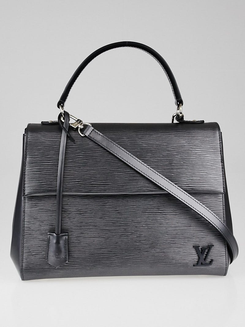 Louis Vuitton Anthracite Nacre/Black Epi Leather Twist MM Bag Louis Vuitton