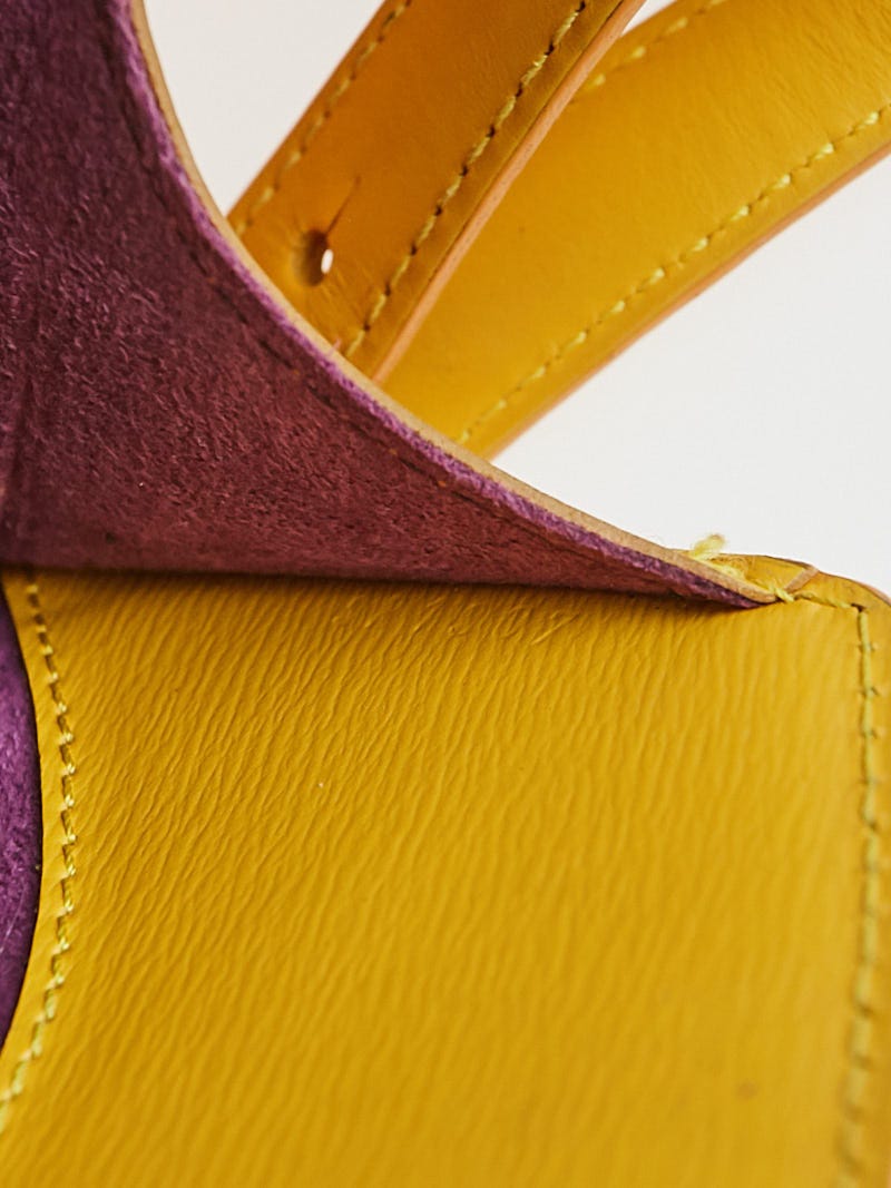 Louis Vuitton Tassil Yellow Epi Leather Cluny Bag - Yoogi's Closet