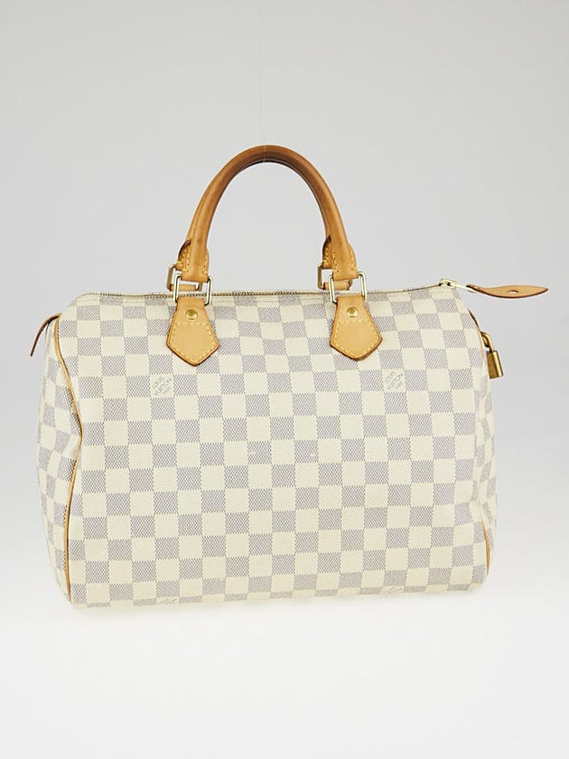 Louis Vuitton Damier Azur Canvas Speedy 30 Bag