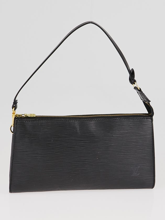 Louis Vuitton Black Epi Leather Accessories Pochette 24 Bag