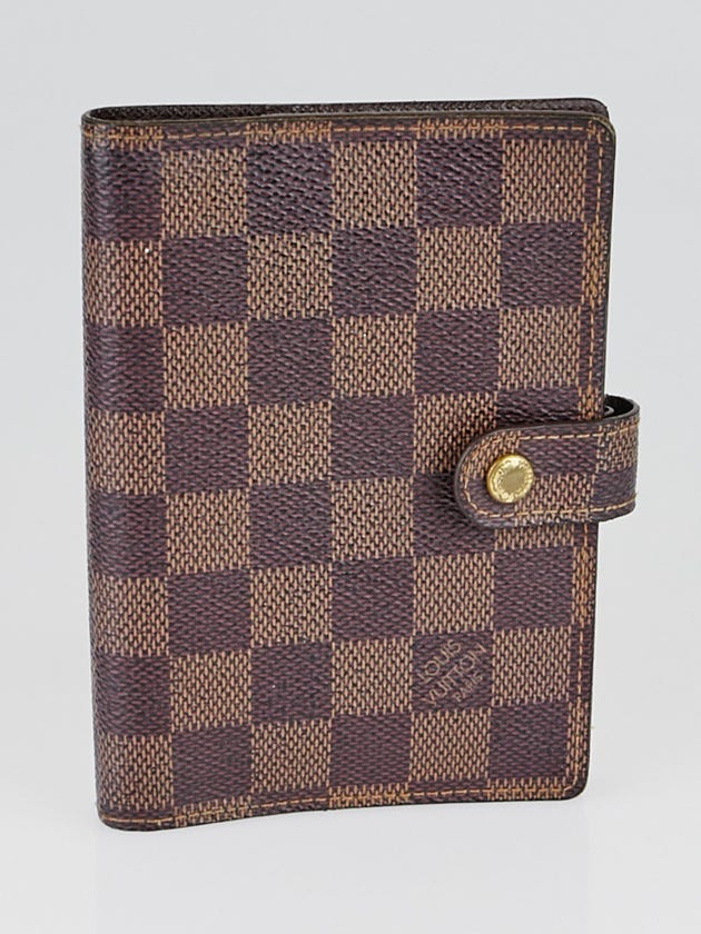 Louis Vuitton Damier Canvas Small Ring Agenda Cover