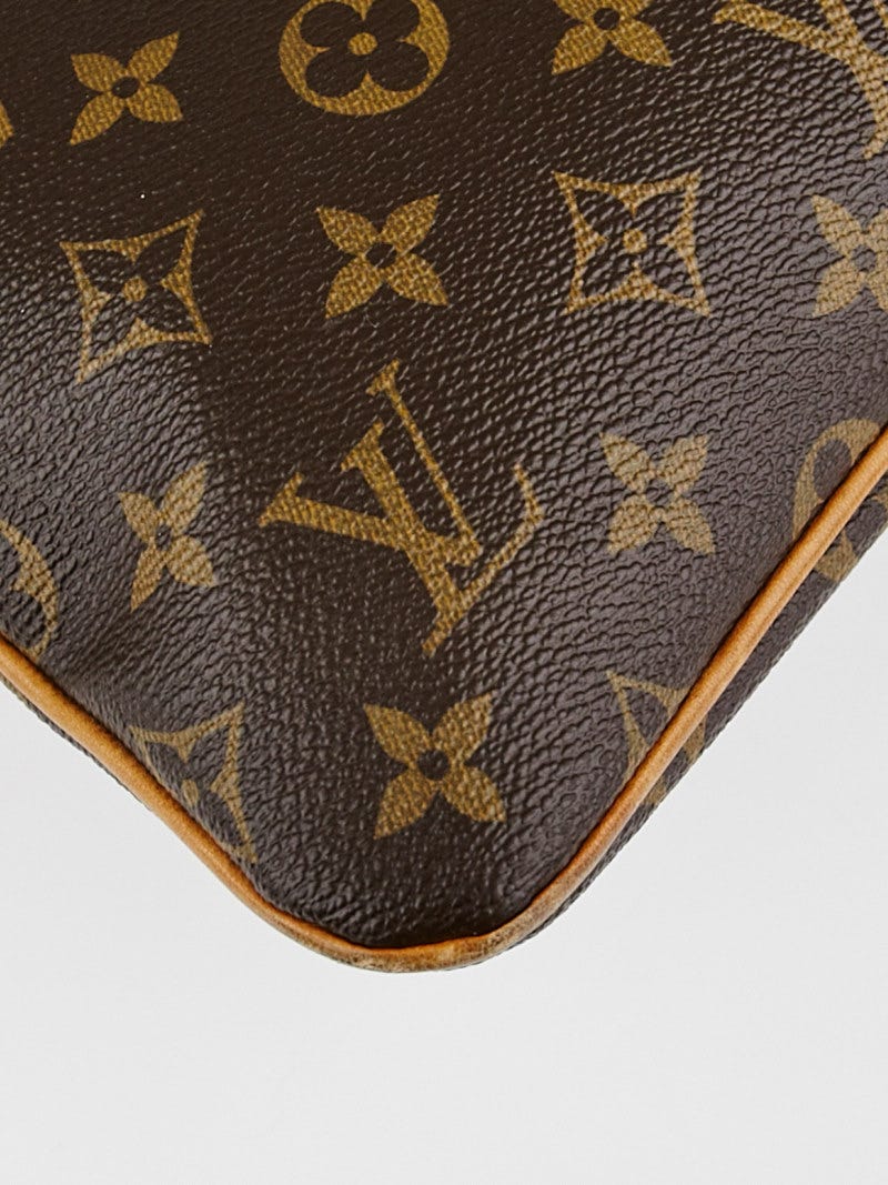 Louis Vuitton 100% Canvas Brown Monogram Pochette Valmy One Size - 28% off