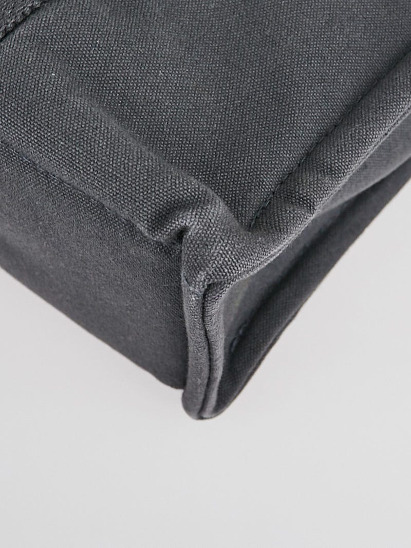Hermès HERMES fourre-tout PM unisex tote bag gray Grey Cloth ref
