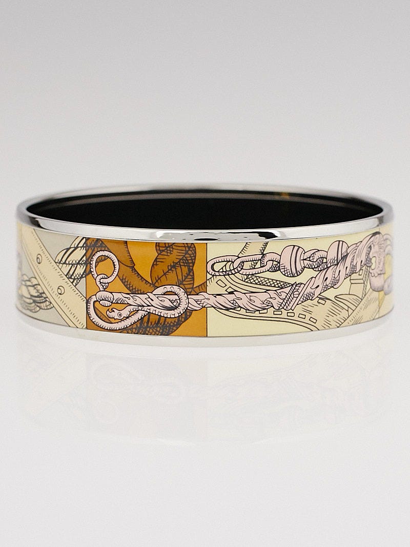Hermes Multicolore Della Cavalleria Printed Enamel Palladium