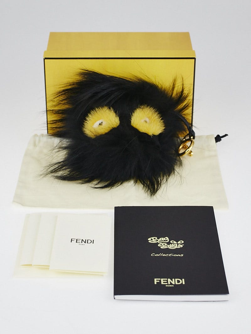 Fendi Fox Fur Monster Fur Yang Bag Charm - FINAL SALE (SHF-20233) – LuxeDH