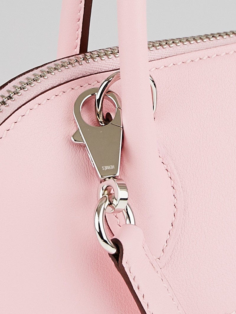 HERMES Bolide 27 Rose Sakura Swift Palladium Hardware – AYAINLOVE