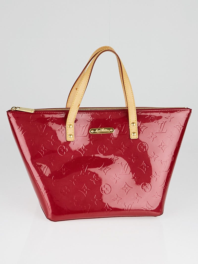 Louis Vuitton Red Monogram Vernis Lexington Pochette Bag - Yoogi's