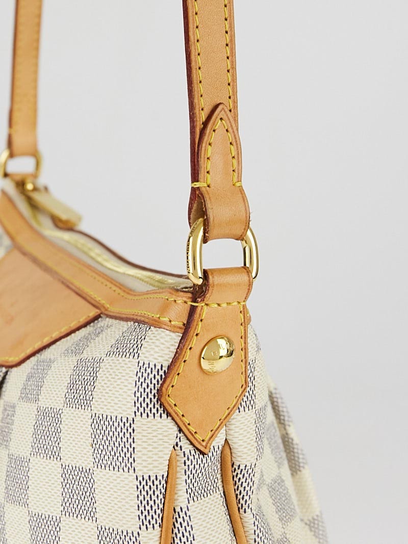 Louis Vuitton Damier Azur Siracusa PM Bag | Yoogi's Closet