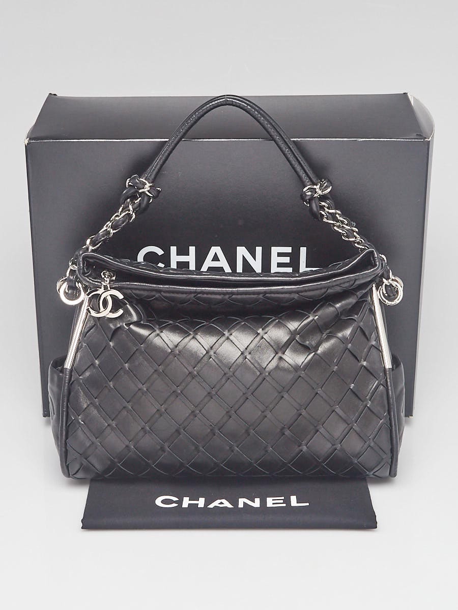 Chanel Black Leather Low Top Sneakers Size 6.5/37 | Yoogi's