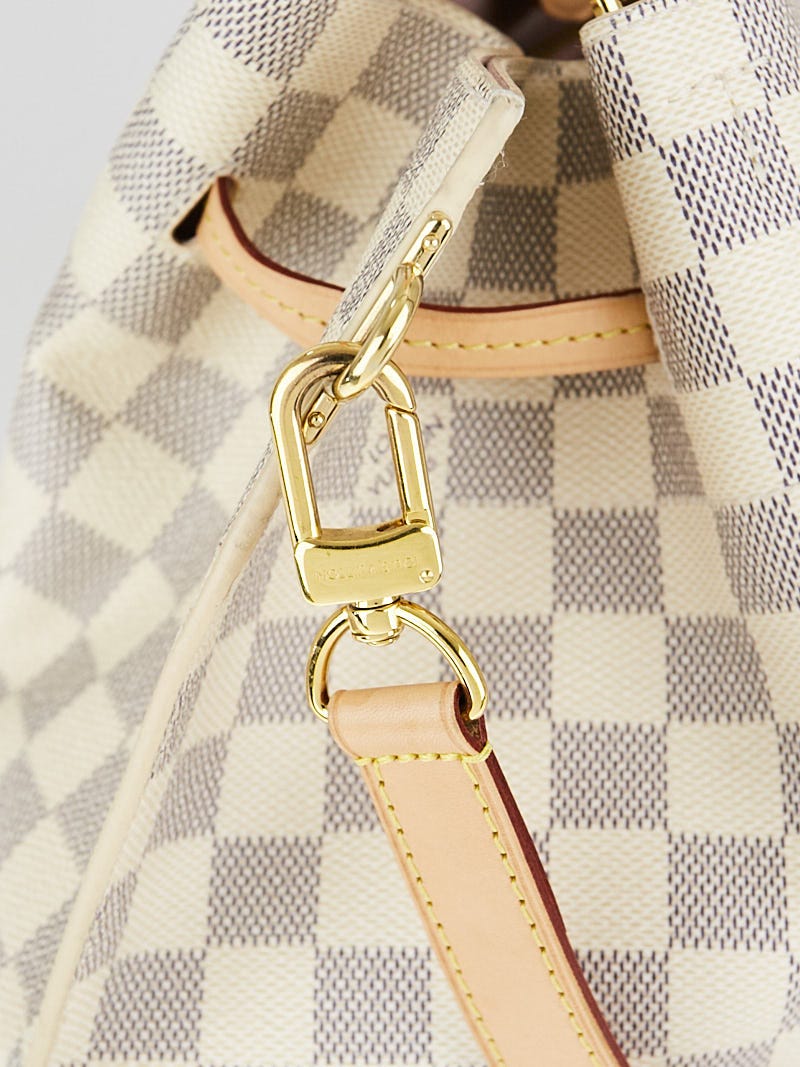 Louis Vuitton Damier Azur Coated Canvas Girolata Bag - Yoogi's Closet