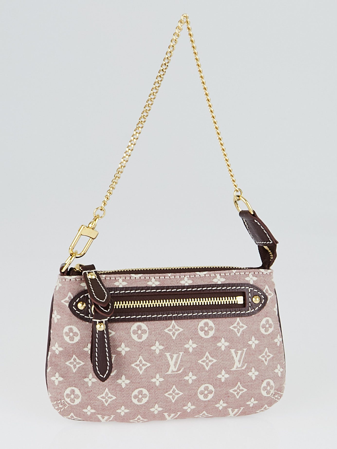 Louis Vuitton Sepia Monogram Idylle Mini Accessories Pochette Bag - Yoogi's  Closet