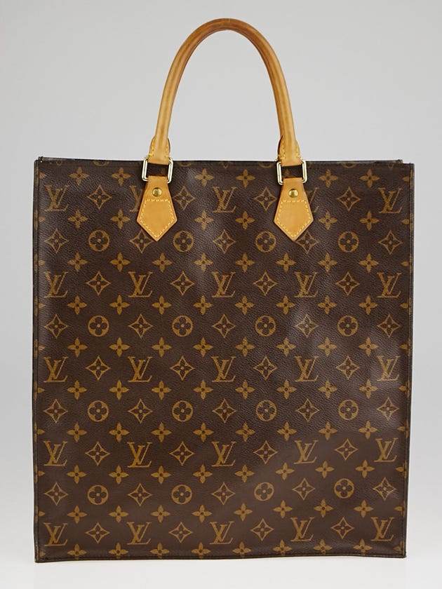 Louis Vuitton Monogram Canvas Sac Plat Bag