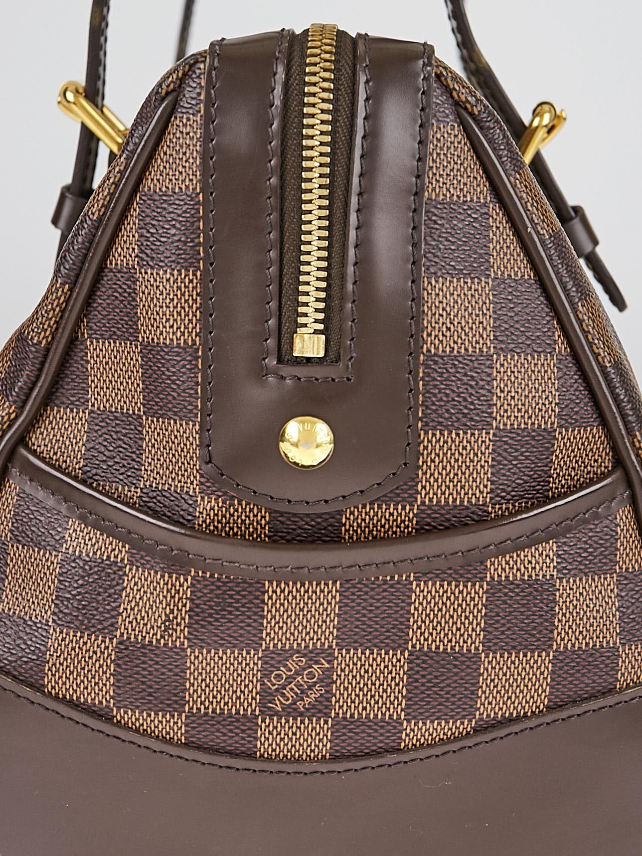 Authentic Louis Vuitton Berkeley Damier Ebene Canvas Handbag-Excellent  Condition