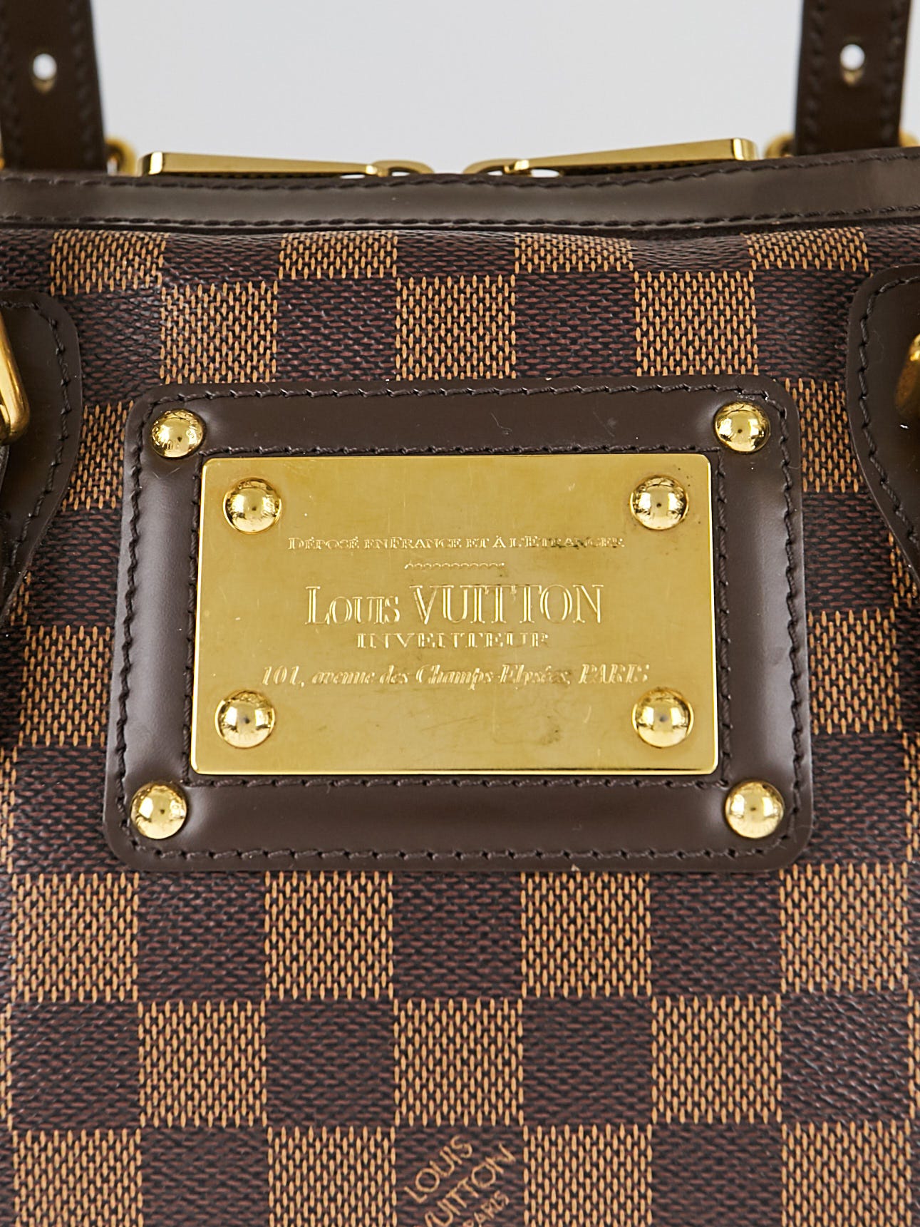 Louis Vuitton Damier Canvas Berkeley Bag - Yoogi's Closet