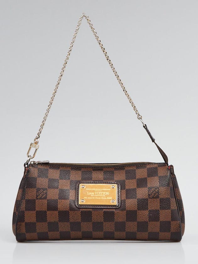 Louis Vuitton Damier Canvas Eva Clutch Bag