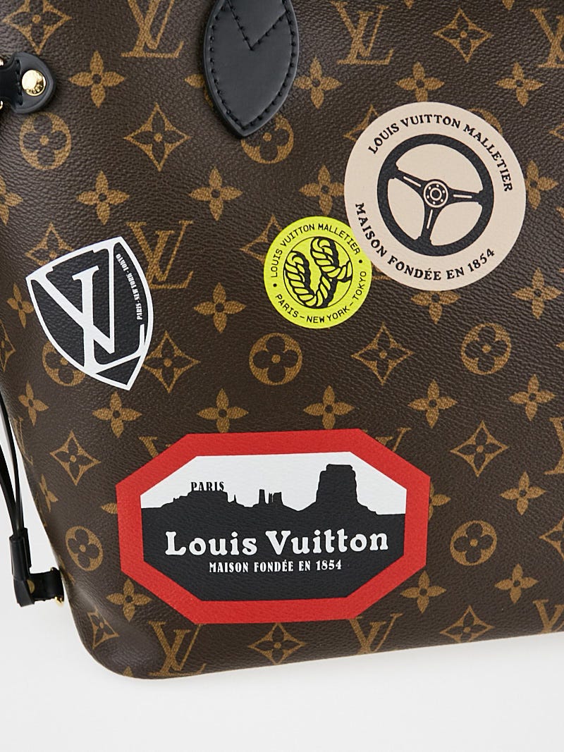 Louis Vuitton Neverfull MM Pouch World Tour - LVLENKA Luxury Consignment