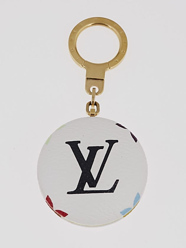 Louis Vuitton White Monogram Multicolore Canvas Astropill Key Chain
