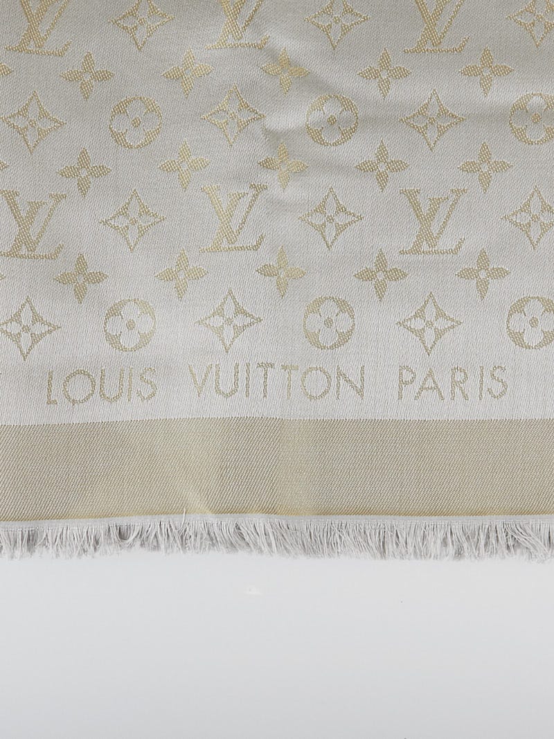 LV Monogram Shawl M75121 in 2023  Louis vuitton monogram shawl