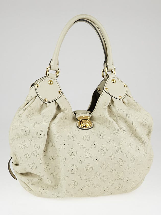 Louis Vuitton Lin Monogram Mahina Leather L Bag