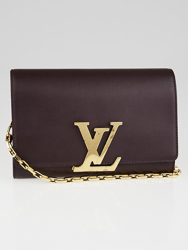 Louis Vuitton, Bags, Pre Loved Louis Vuitton Chain Louise Gm Brown