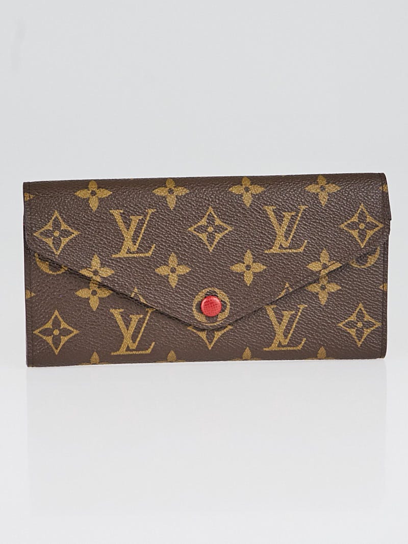 Louis Vuitton Monogram Canvas Rouge Josephine Wallet - Yoogi's Closet