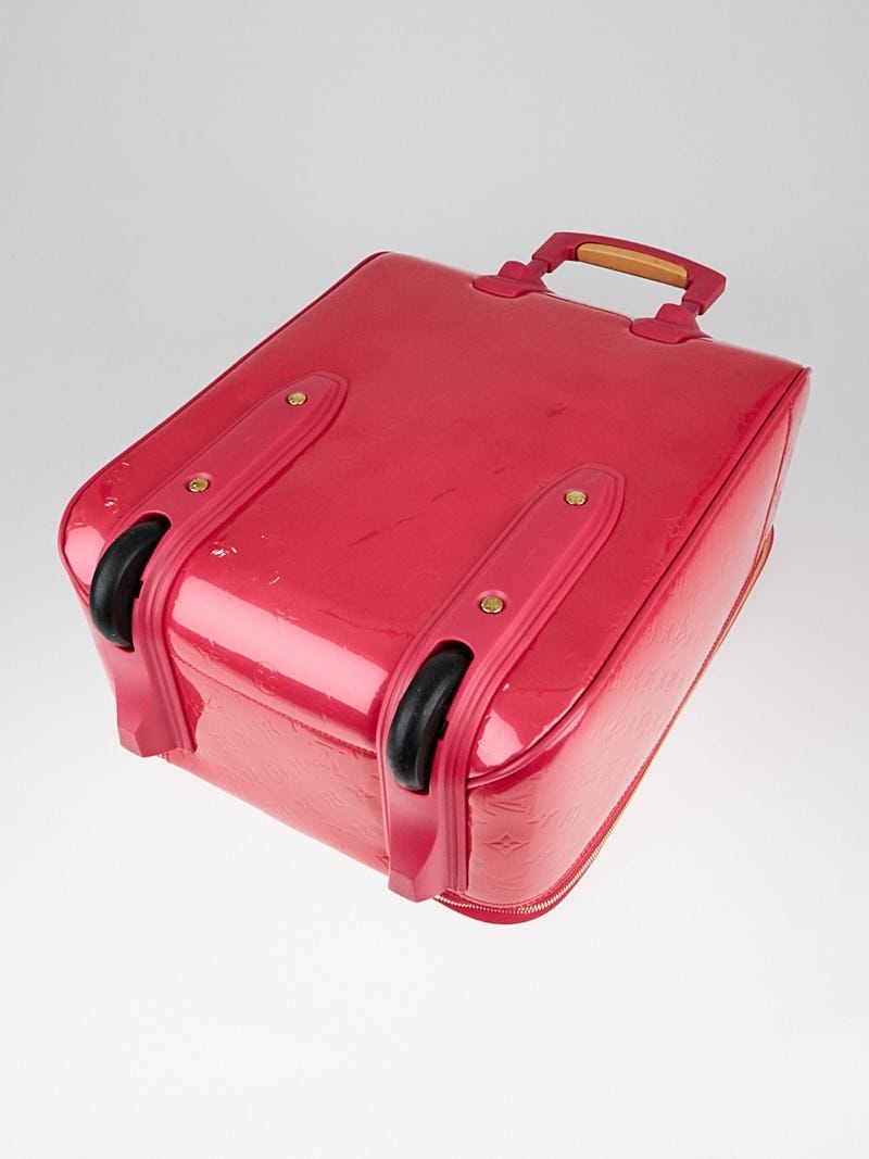 Red Louis Vuitton Monogram Vernis Pegase 45 Travel Bag – Designer