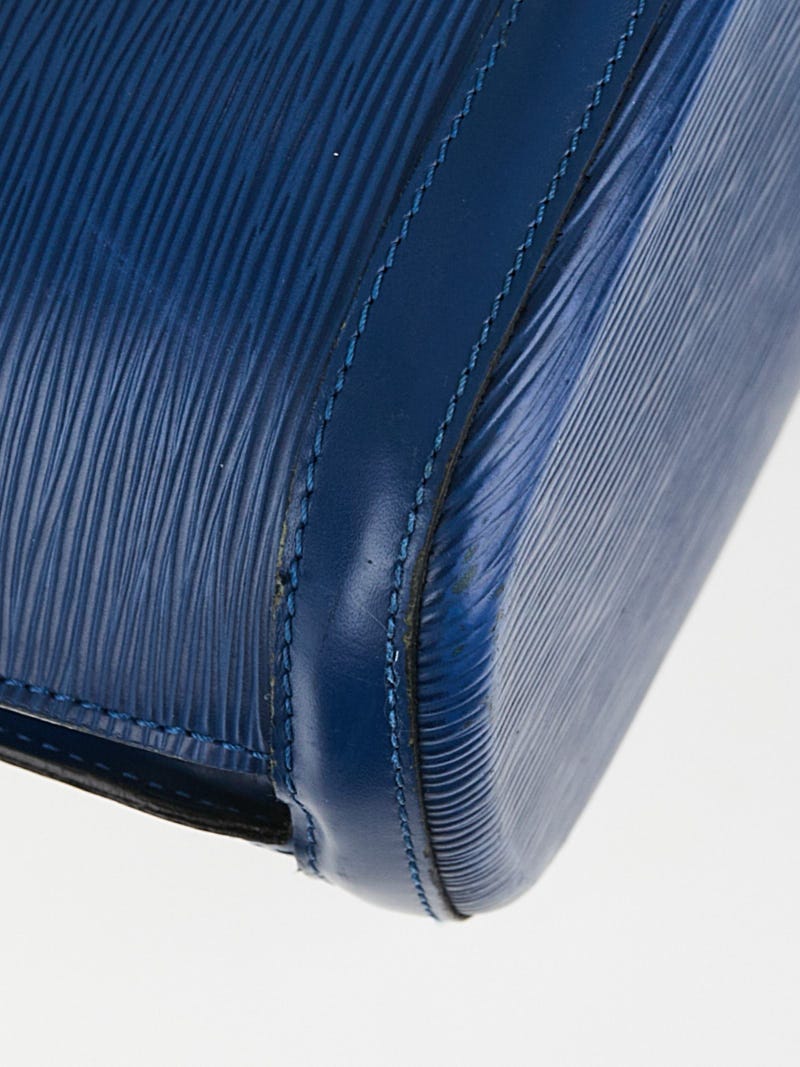Sold at Auction: Louis Vuitton, Louis Vuitton Blue Epi Leather Lussac Tote  Set