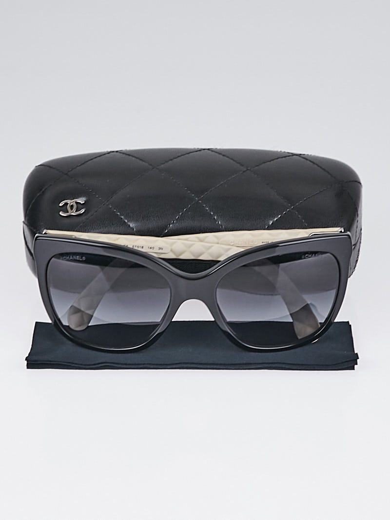 Chanel Black Large Frame Sunglasses - Lou's Closet